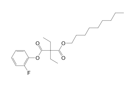 Diethylmalonic acid, 2-fluorophenyl nonyl ester