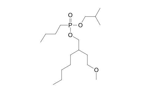 Butylphosphonic acid, isobutyl 2-(2-methoxyethyl)heptyl ester