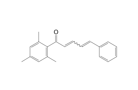 5-Phenyl-2',4',6'-trimethyl-2,4-pentadienophenone