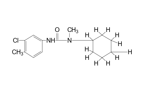 3-(3-chloro-p-tolyl)-1-cyclohexyl-1-methylurea