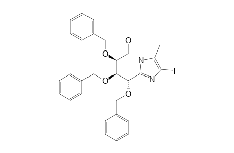 (2S,3R,4S)-2,3,4-TRIS-(BENZYLOXY)-4-(5-IODO-4-METHYL-1H-BENZIMIDAZOL-2-YL)-BUTAN-1-OL