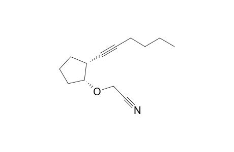 2-[(1R,2R)-2-hex-1-ynylcyclopentoxy]acetonitrile