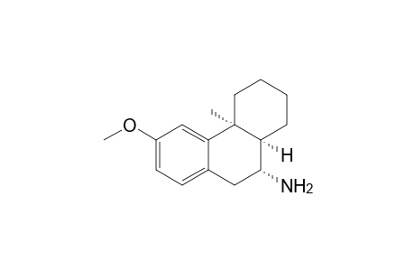 9-Phenanthrenamine, 4b,5,6,7,8,8a,9,10-octahydro-3-methoxy-4b-methyl-, (4b.alpha.,8a.alpha.,9.alpha.)-(.+-.)-