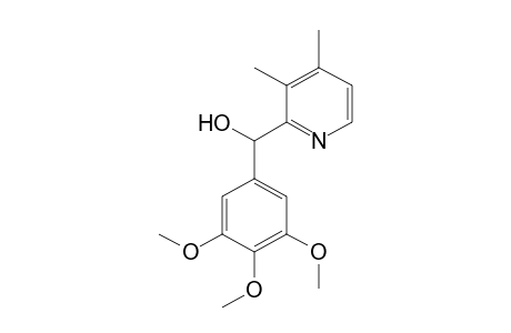 3,4-dimethyl-a-(3,4,5-trimethoxyphenyl)-2-pyridinemethanol