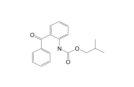 Carbamic acid, N-(2-benzoylphenyl)-, isobutyl ester