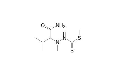 Methyl N-[(1-amino-3-methyl-1-oxobutan-2-yl)-methylamino]carbamodithioate