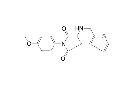 1-(4-methoxyphenyl)-3-[(2-thienylmethyl)amino]-2,5-pyrrolidinedione