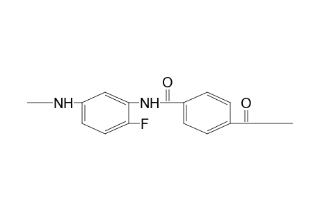 Polyamide on the basis of 6-fluoro-1,3-phenylenediamine and terephthalic acid