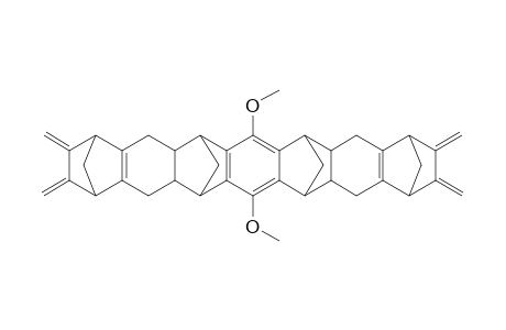 1,4;6,17;8,15,10,13-Tetramethanoheptacene, 1,2,3,4,5,5a,6,8,8a,9,10,11,12,13,14,14a,15,17,17a,18-eicosahydro-7,16-dimethoxy-2,3,11,12-tetramethylene-