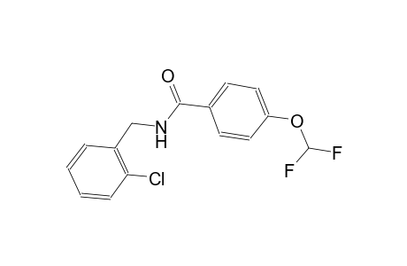 N-(2-chlorobenzyl)-4-(difluoromethoxy)benzamide