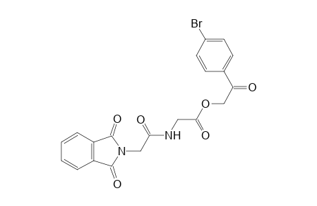 acetic acid, [[(1,3-dihydro-1,3-dioxo-2H-isoindol-2-yl)acetyl]amino]-, 2-(4-bromophenyl)-2-oxoethyl ester