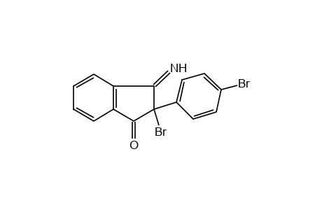 2-bromo-2-(p-bromophenyl)-3-imino-1-indanone