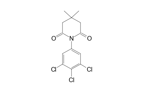 3,3-dimethyl-N-(3,4,5-trichlorophenyl)glutarimide