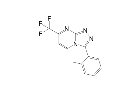 3-(2-Methyl-phenyl)-7-trifluoromethyl[1,2,4]triazolo[4,3-a]pyrimidine