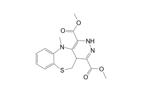 Dimethyl 3,5,11,11a-tetrahydro-5-methylpyridazino[4,5-c][1,5]benzothiazine-1,4-dicarboxylate