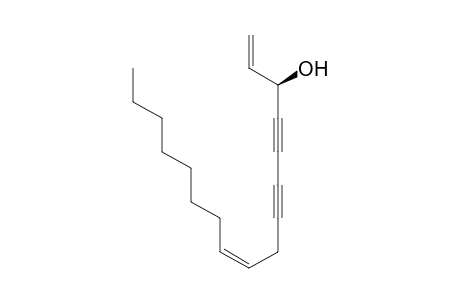 PANAXYNOL;3-(R)-(9Z)-HEPTADECA-1,9-DIEN-4,6-DIYN-3-OL