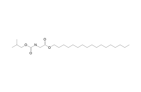 Glycine, N-isobutoxycarbonyl-, heptadecyl ester