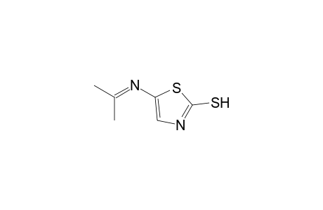 5-isopropylideneamino-2-thiazolethiol