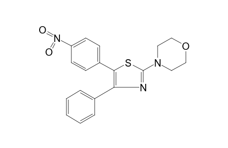 4-[5-(p-nitrophenyl)-4-phenyl-2-thiazolyl]morpholine