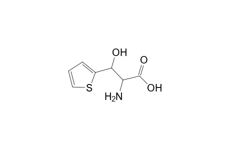 2-Thiophenepropanoic acid, .alpha.-amino-.beta.-hydroxy-