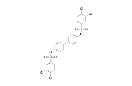 3,4-dichlorobenzenesulfonic acid, 4,4'-biphenylene ester
