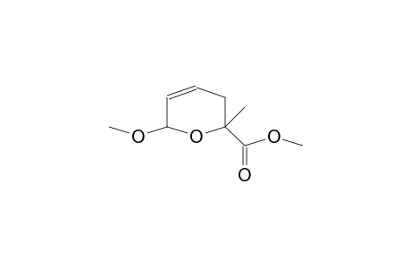 cis-3,6-DIHYDRO-6-METHOXY-2-METHYL-2H-PYRAN-2-CARBOXYLIC ACID,METHYL ESTER