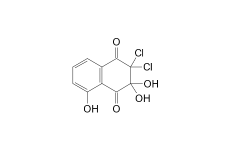 3,3-Dichloro-2,2,8-trihydroxy-2,3-dihydro-1,4-naphthoquinone