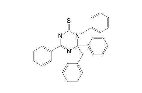 3,4,6-triphenyl-4-(phenylmethyl)-1H-1,3,5-triazine-2-thione