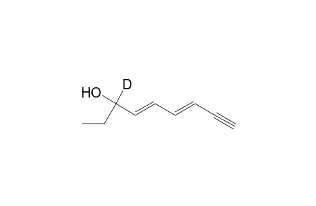 3-Deutero-trans,trans-4,6-nonadien-8-yn-3-ol