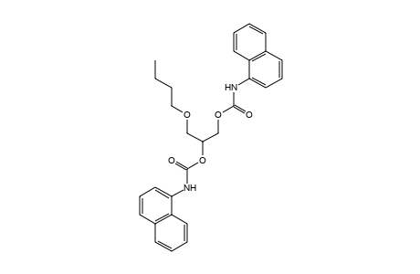 1-NAPHTHALENECARBAMIC ACID, (BUTOXYMETHYL)ETHYLENE ESTER