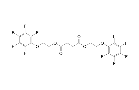 Succinic acid, di(2-(pentafluorophenoxy)ethyl) ester