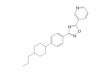 pyridine, 3-[3-[4-(4-propylcyclohexyl)phenyl]-1,2,4-oxadiazol-5-yl]-