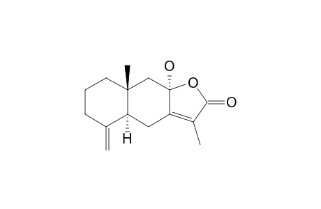 8-EPIATRACTYLENOLIDE-III;8-ALPHA-HYDROXYEUDESMA-4(15),7(11)-DIEN-8-BETA,12-OLIDE