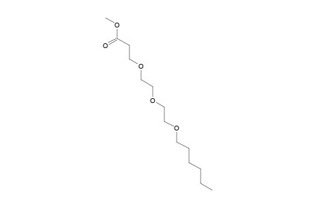 3-{2-[2-(hexyloxy)ethoxy]ethoxy}propionic acid, methyl ester