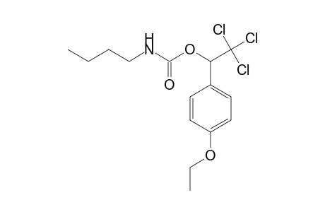 2,2,2-Trichloro-1-(4-ethoxyphenyl)ethyl butylcarbamate