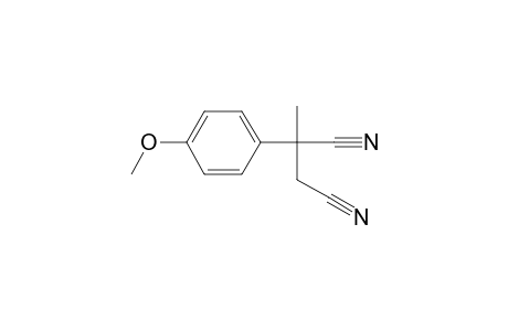 2-(4-Methoxyphenyl)-2-methyl-butanedinitrile