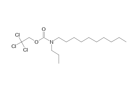 Carbonic acid, monoamide, N-propyl-N-decyl-, 2,2,2-trichloroethyl ester