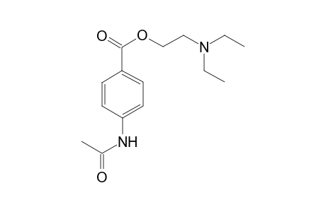 2-(diethylamino)ethyl 4-(acetylamino)benzoate