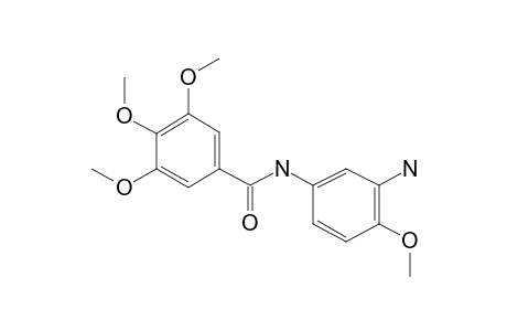 N-(3-Amino-4-methoxyphenyl)-3,4,5-trimethoxybenzamide