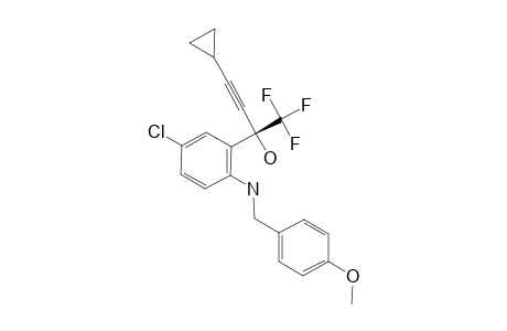 (S)-5-CHLORO-ALPHA-(CYCLOPROPYLETHYNYL)-2-[(4-METHOXYPHENYL)-METHYLAMINO]-ALPHA-(TRIFLUOROMETHYL)-BENZENEMETHANOL