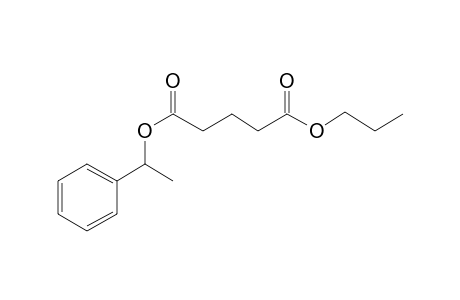 Glutaric acid, 1-phenylethyl propyl ester