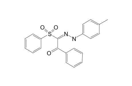 Ethanedione, 1-phenyl-2-phenylsulfonyl-, 2-(4-methylphenylhydrazone)