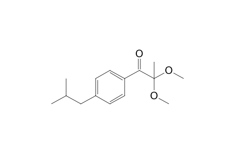 p-Isobutyl-.alpha.,.alpha.-dimethoxypropiophenone