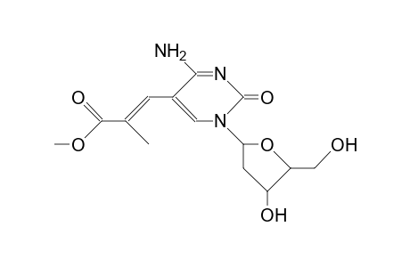(E)-5-(2-(Methoxycarbonyl)-1-propenyl)-2'-deoxycytidine