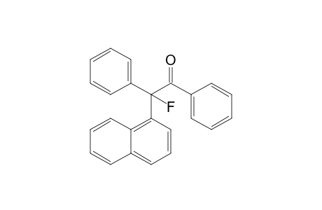 2-Fluoro-2-(1-naphthyl)-1,2-diphenylethanone