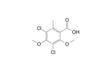 3,5-Dichloro-2,4-dimethoxy-6-methylbenzoic acid
