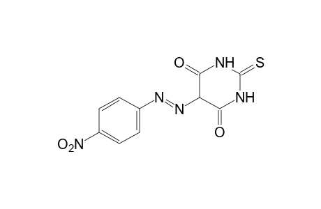 5-[(p-nitrophenyl)azo]-2-thiobarbituric acid