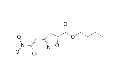 Butyl 3-[(Z)-2-Chloro-2-nitrovinyl]-4,5-dihydroisoxazole-5-carboxylate