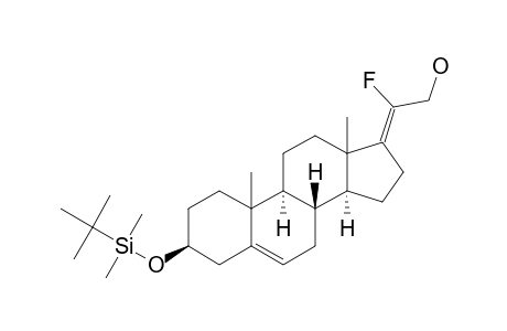 (3-BETA,17-Z)-3-[(1,1-DIMETHYLETHYL)-DIMETHYLSILYLOXY]-20-FLUOROPREGNA-5,17-(20)-DIENE-3,21-DIOL