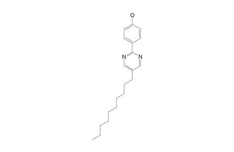 2-(4-HYDROXYPHENYL)-5-N-DECYLPYRIMIDINE